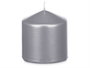 Acorde Bougie Taco Argent 8x7.5x7 cm en Cire (Set de 24)
