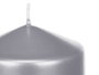 Acorde Bougie Taco Argent 8x7.5x7 cm en Cire (Set de 24)