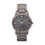 Burberry BU9007 montre analogique pour femme en acier inoxydable gris