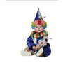 BigBuy Carnival Déguisement Clown Bébé Bleu Arlequin