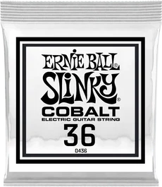 ERNIE BALL Cordes de Basse Slinky Cobalt .036 (Set de 6)