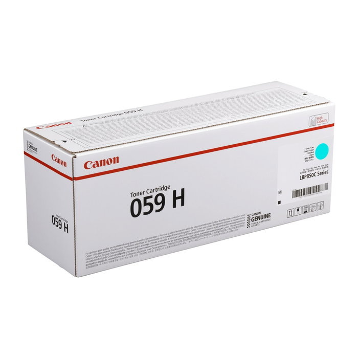 Canon Cartouche de toner 059 H C cyan