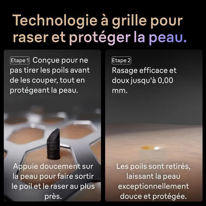 Braun Series 9 9610s Rasoir électrique Homme Noir - 5+1 éléments de rasage - Autonomie 60 min - Recharge secteur 240 V - Peaux sensibles