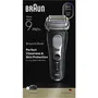 Braun Series 9 9610s Rasoir électrique Homme Noir - 5+1 éléments de rasage - Autonomie 60 min - Recharge secteur 240 V - Peaux sensibles