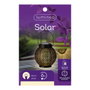 Lumineo Lampion Lumineo 897539 Solaire 16 cm Noir Métal