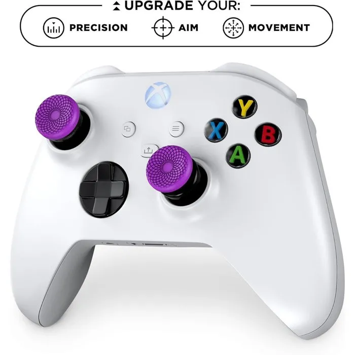 Steelseries Pack de 2 Thumbsticks KontrolFreek Frenzy Edition Violet pour Manettes Xbox Series et Xbox One