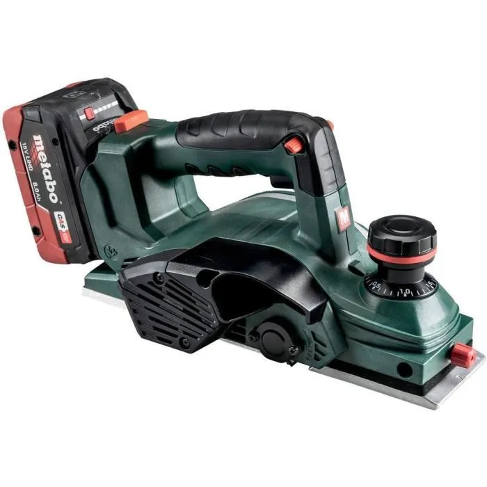 Metabo Rabot sans fil HO 18 LTX 20-82 18 V - Largeur 82 mm, profondeur reglable 2 mm - Sans batterie ni chargeur