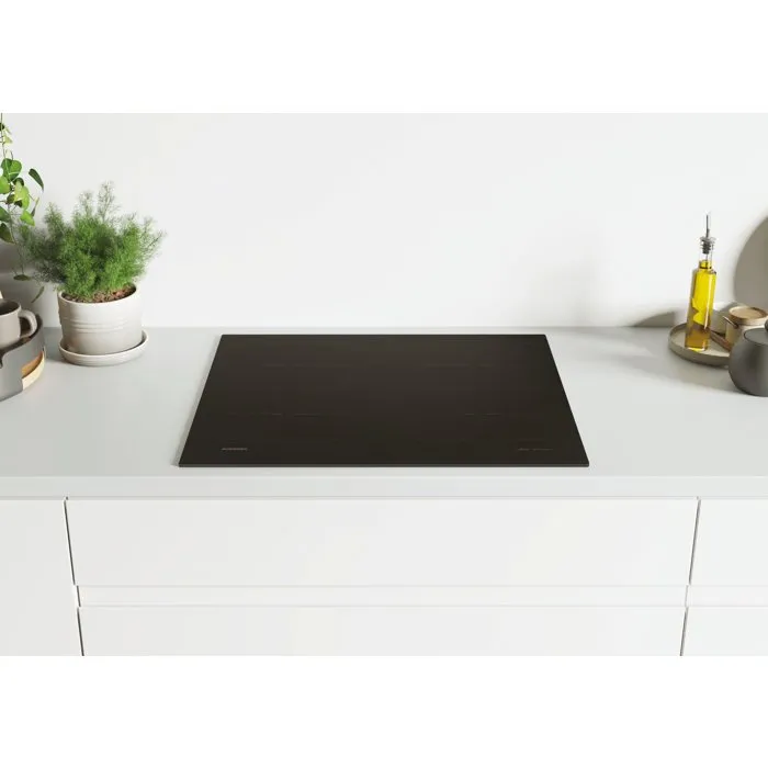 Rosieres Plaque de cuisson induction 4 foyers RIFS744SCA - Double Full Zone, 7400 W, 70 cm - Noir