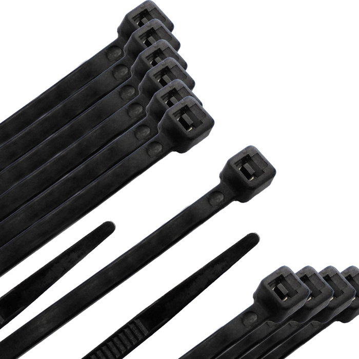 WOLFPACK LINEA PROFESIONAL Brida Nylon Noir 4,5 x 200 mm (Sac de 100 unités) WOLFPACK LINEA PROFESIONAL Brida Nylon Noir 4,5 x 200 mm (Sac de 100 unités)