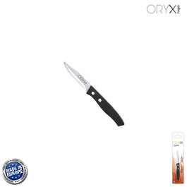 ORYX Couteau d'office Aspen 8 cm Noir