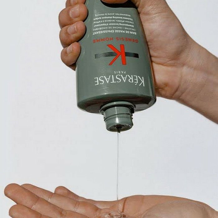 Kérastase Genesis Home Bain de Masse 250 ml – Shampoing Épaississant pour Cheveux Affinés