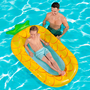 Bestway 43644 Colchoneta Gonflable Fruits avec Filet Couleur Assortie 178x103/186x112 cm +6 Ans Plage et Piscine