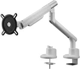 One For All Support moniteur Dynamic simple bras blanc - VESA 100 - Compatible écrans 13 à 35" (9 kg max) - Hauteur, rotation et inclinaison réglables - Gestion des câbles