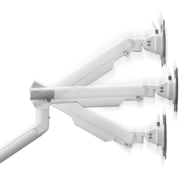 One For All Support moniteur Dynamic - Vesa 100 - Simple Bras - Blanc