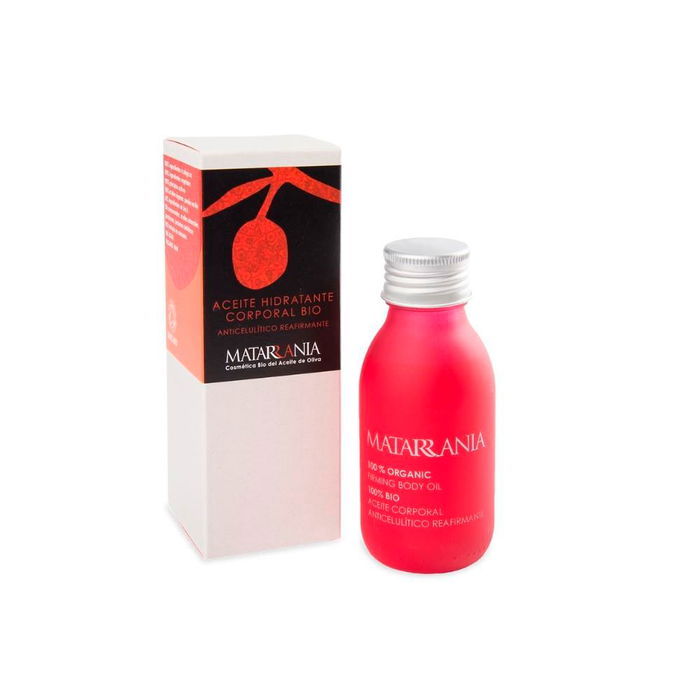 Matarrania Huile Hydratante Corps Anti-Cellulite et Raffermissante 100% Bio 100 ml