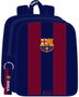 Safta Sac à dos de crèche adapté au chariot F.C. Barcelona 1er équipement 23/24 22x27x10 cm - Polyester 600D - Bleu marine et rouge