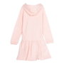 Cerdá Vestido French Terry Stitch - Robe pour enfant 10 ans en French Terry avec couture - LIGHT PINK
