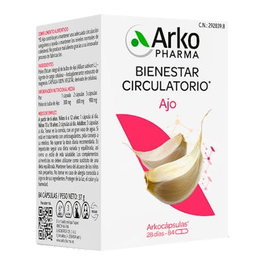 ARKOPHARMA AJO 84arkocapsulas. BIO