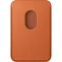 Apple iPhone - Portefeuille à tissage fin avec MagSafe - Orange Fox