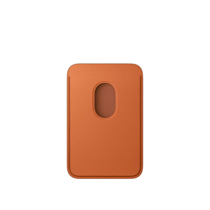Apple Portefeuille à tissage fin avec MagSafe - Fox Orange