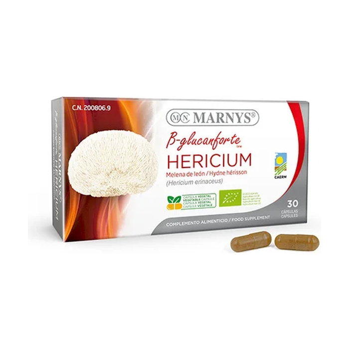 Marnys Hericium BIO 30 capsules de 400mg Marnys Hericium BIO 30 capsules de 400mg