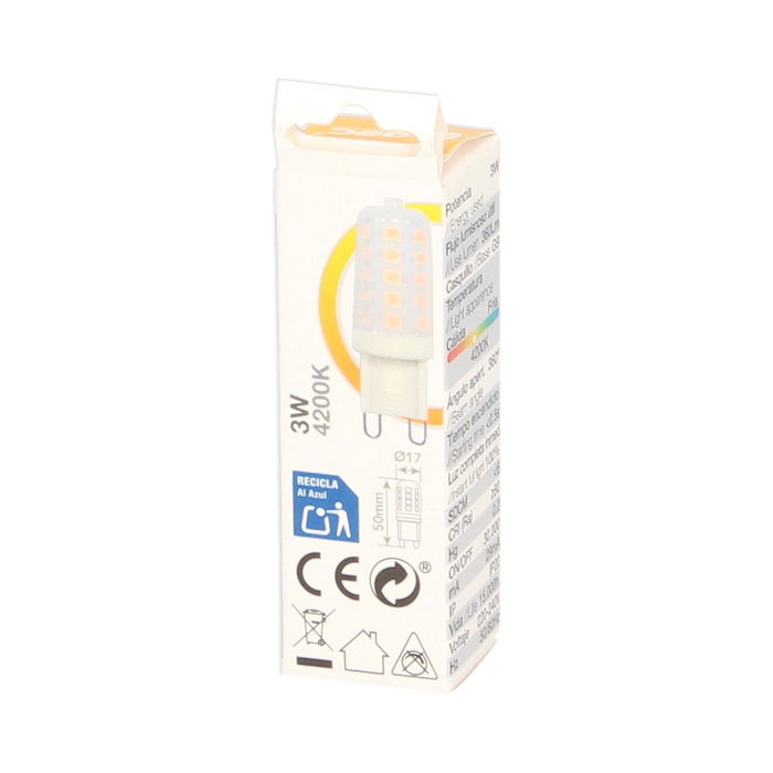 GSC Evolution Bombilla LED SMD 3W G9 4200K GSC Evolution Bombilla LED SMD 3W G9 4200K