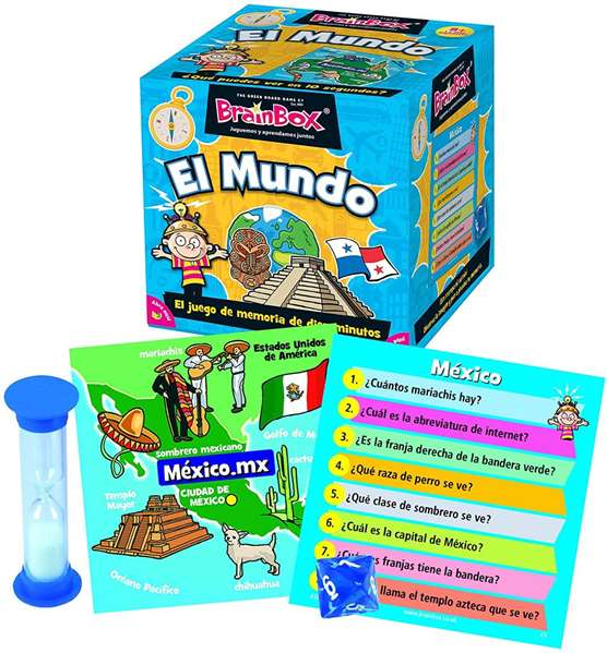 Asmodee BrainBox El mundo Asmodee BrainBox El mundo