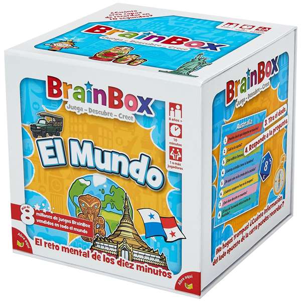 Asmodee BrainBox El mundo Asmodee BrainBox El mundo