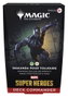 Wizards of the Coast Magic the Gathering Marvel Super Heroes Commander Decks Carton (4) *FRANCAIS*