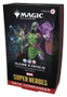 Wizards of the Coast Magic the Gathering Marvel Super Heroes Commander Decks Carton (4) *FRANCAIS*