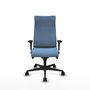 Piqueras Y Crespo Fauteuil Albacete Bleu Ciel avec Mécanisme Synchrone et Accoudoirs 1D