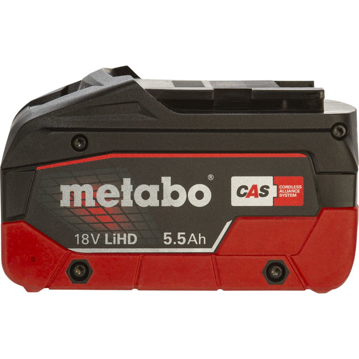 Metabo Batterie LiHD DS 18 V – 5,5 Ah 18V Metabo Batterie LiHD DS 18 V – 5,5 Ah 18V