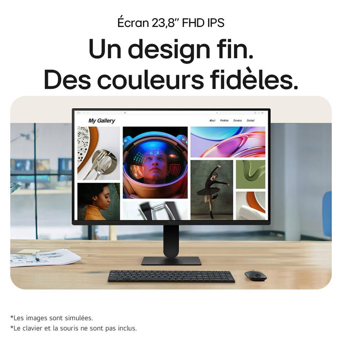 Écran LG 24U411A-B Full HD 24"