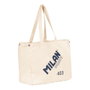 Milan Tote bag géant 403 since 1918 beige 100% coton 40 L 51x40,5x21,5 cm