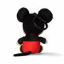 Porte-clés Mickey Mouse Noir