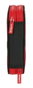 Safta Plumier double poche 28 pièces Sevilla FC rouge et noir 12.5x19.5x4cm en polyester 600D