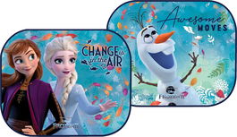 Licensing &I13 CZ10246 Pare De Rideaux Latéraux 44x35 cm 2Pz Disney La Reine des Neiges 2 UV Protection