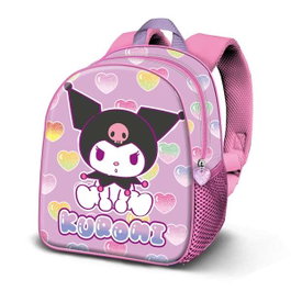 KARACTERMANIA Sac à dos 3D Hearts Kuromi Hello Kitty 31cm