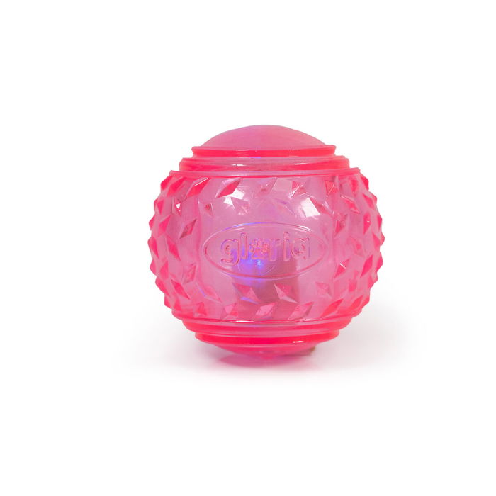 Boule pour animaux de compagnie Gloria PLAY AND RUN Rose TPR 6,35 cm Boule pour animaux de compagnie Gloria PLAY AND RUN Rose TPR 6,35 cm