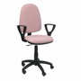 PIQUERAS Y CRESPO Chaise de bureau Aýna rose pâle