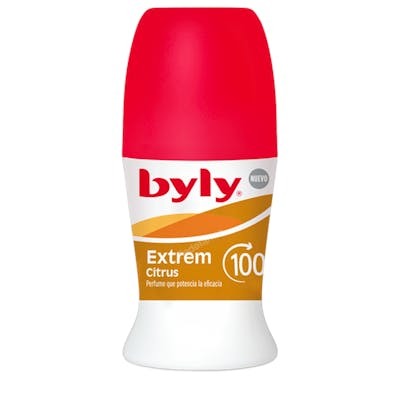 Byly Extrem Citrus 100H Déodorant Roll-on Pack de 2 x 50 ml Byly Extrem Citrus 100H Déodorant Roll-on Pack de 2 x 50 ml