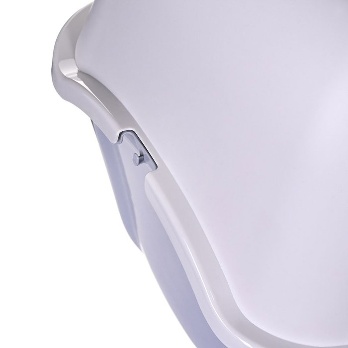 Bac à litière pour chats Diamentiq 4004508810DIA Blanc Gris Plastique 40 x 38,7 x 55,5 cm