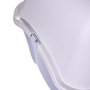 Bac à litière pour chats Diamentiq 4004508810DIA Blanc Gris Plastique 40 x 38,7 x 55,5 cm