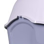 Bac à litière pour chats Diamentiq 4004508810DIA Blanc Gris Plastique 40 x 38,7 x 55,5 cm