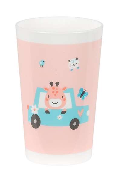 Safta Set de couverts, assiettes et verre girafe pour enfant préscolaire