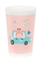 Safta Set de couverts, assiettes et verre girafe pour enfant préscolaire