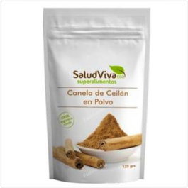 SALUD VIVA Cannelle de Ceylan biologique en poudre 125 g