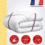 Dodo Couette Victoria tempérée anti-acariens 300 gr/m² 140x200 cm - Blanc