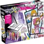 Lansay Coffret de Dessin Repro Manga Chibi Magic Lign - 100 Illustrations - Pour Enfants à Partir de 7 Ans - Kit Créatif