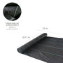 SATURNIA Malla Antihierbas Rouleau 0,91x10 Mètres 110 g/m²